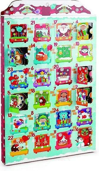 Детски дървен коледен календар, Hape, 24 фигури - Image 2