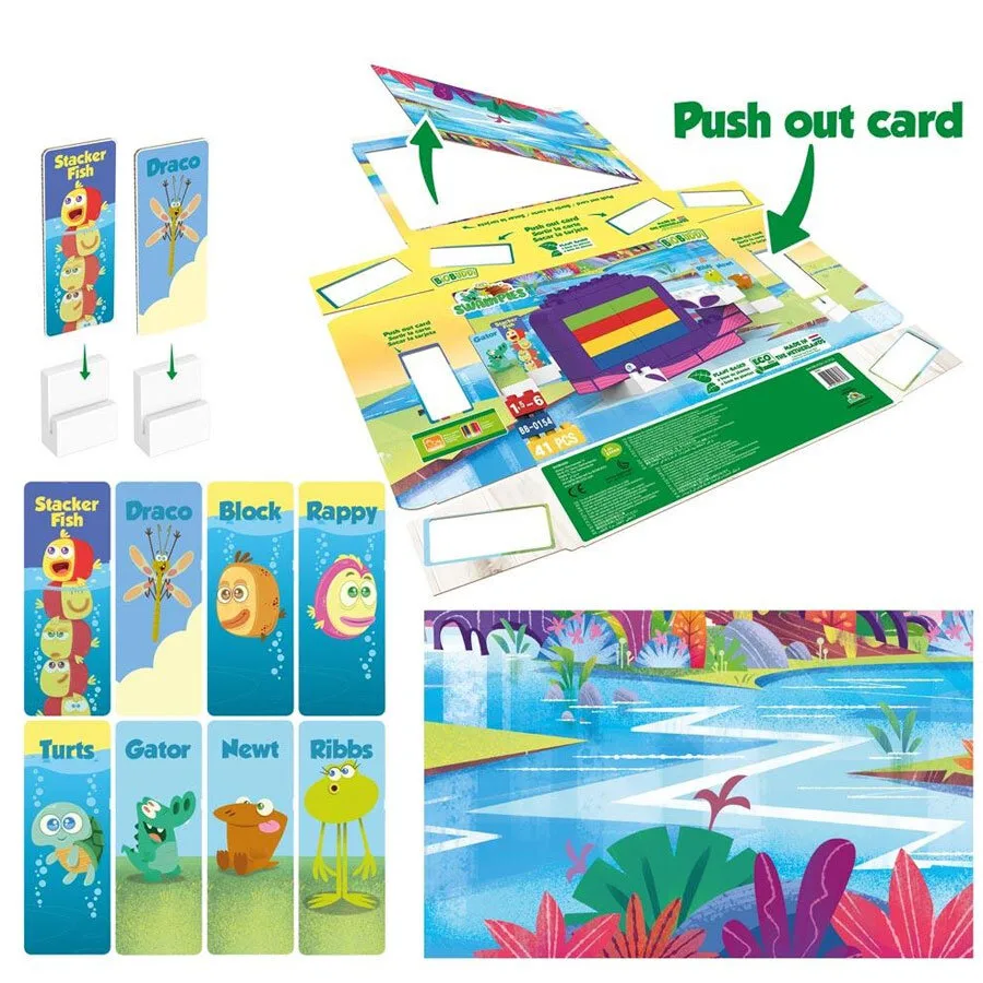 Конструктор, BioBuddi, Swampies, 41 части - Image 2