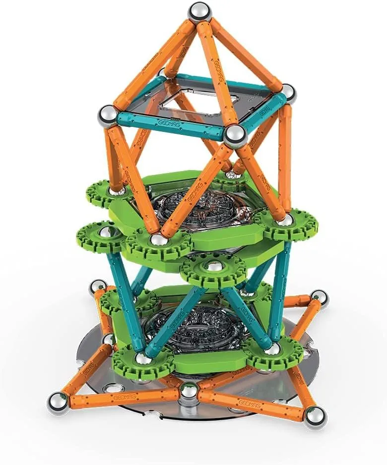 Магнитен конструктор, Geomag, Mechanics, Зъбни колела, 160 части - Image 5