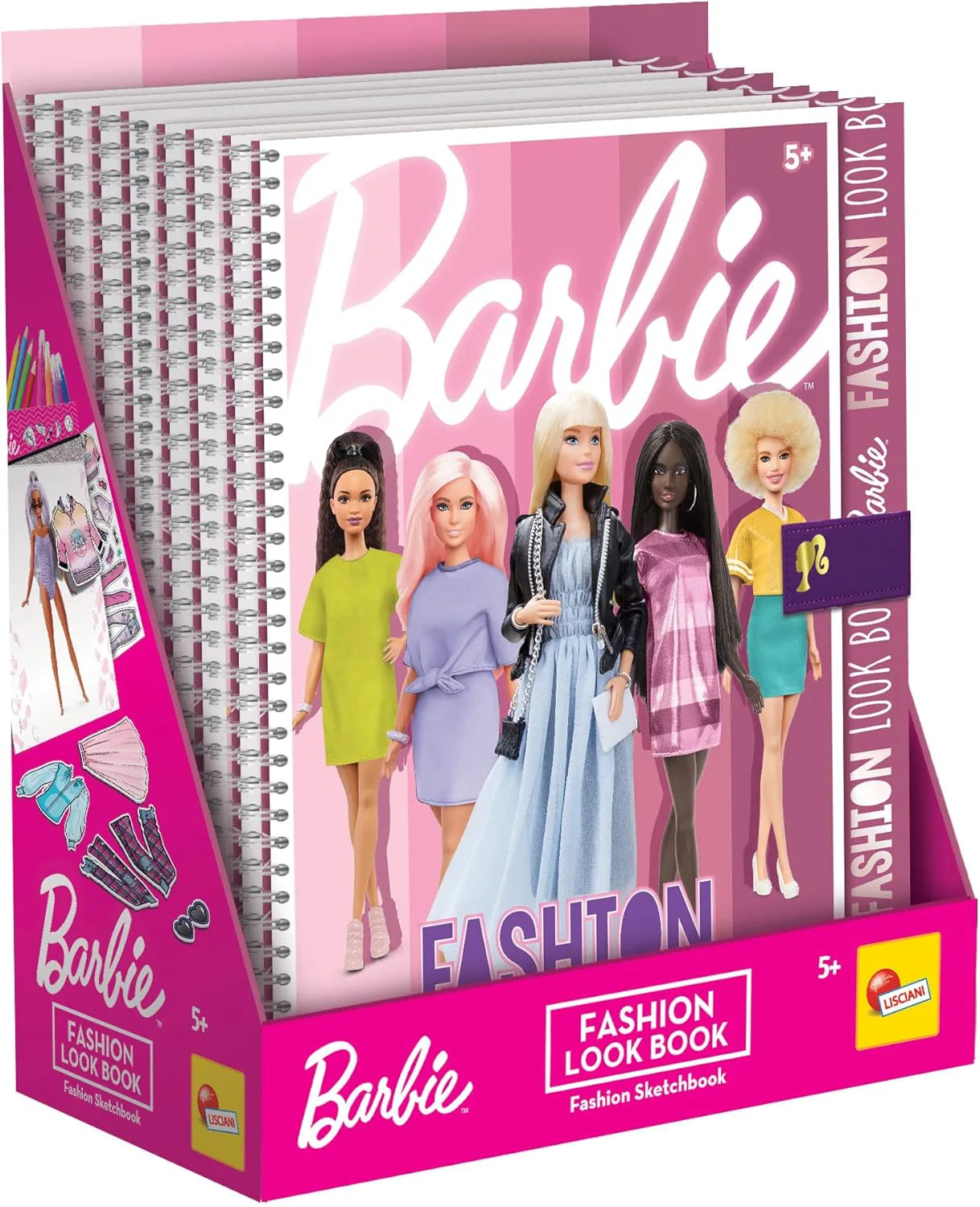 Творчески комплект, Lisciani, Barbie, Книжка модно студио - Image 3