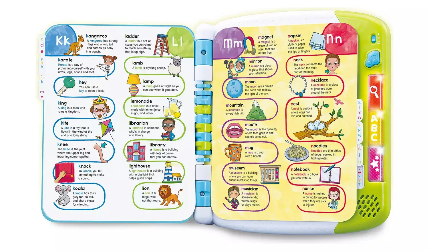 Интерактивна играчка, Vtech, Leap Frog, Образователен речник, Учи с мен от A до Z, 32.5 х 35.5 х 6.5 см - Image 2
