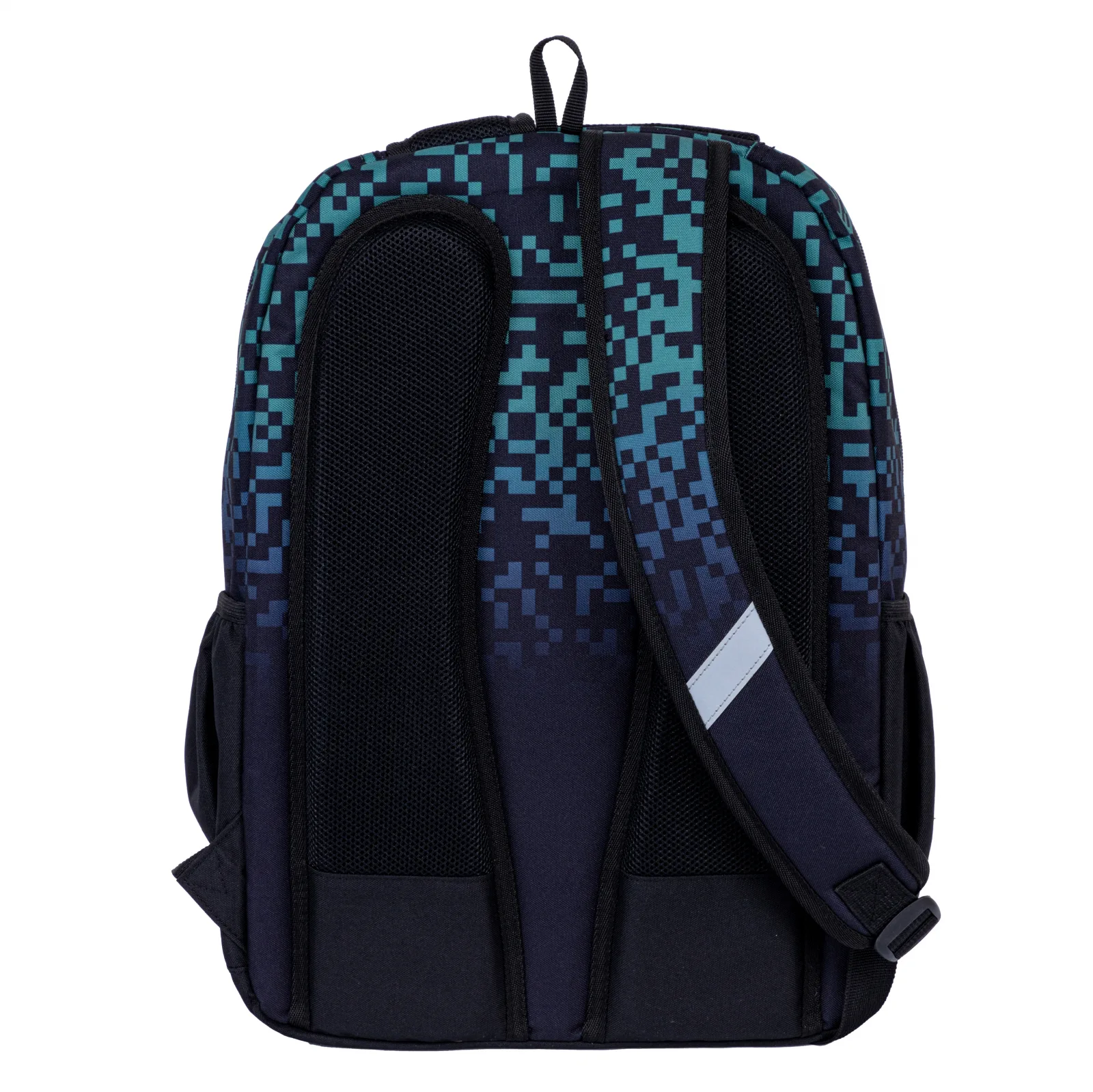 Ученическа раница, HEAD, Зелени блокчета, AB300, 42 х 30 х 19 см - Image 5