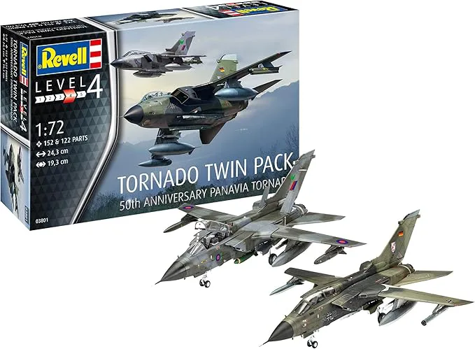 Сглобяем модел, Revell, Комплект два броя модели за 50-та годишнина на Tornado - Image 5