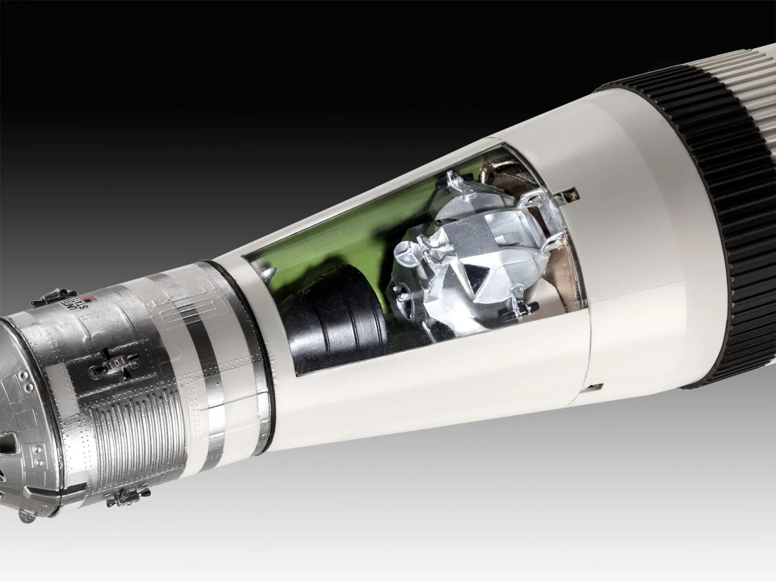 Комплект сглобяем модел, Revell, Apollo 11 Saturn V Rocket, 183 части - Image 8