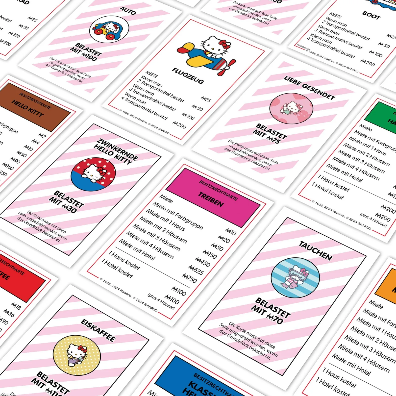 Настолна игра, Winning Moves, Monopoly, Hello Kitty - Image 4