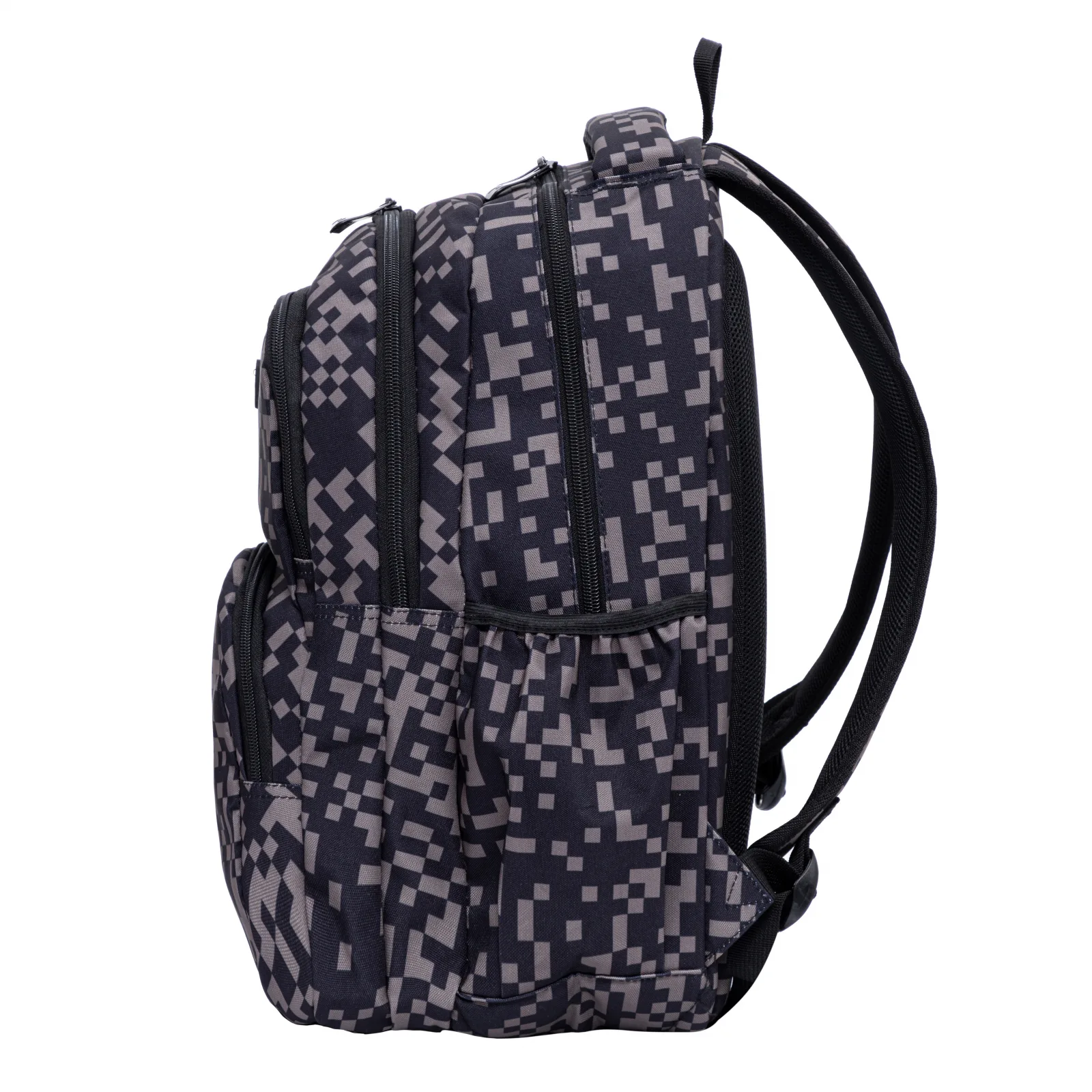 Ученическа раница, Head, Сиви блокчета, AB200, 44 х 32 х 19 см - Image 4