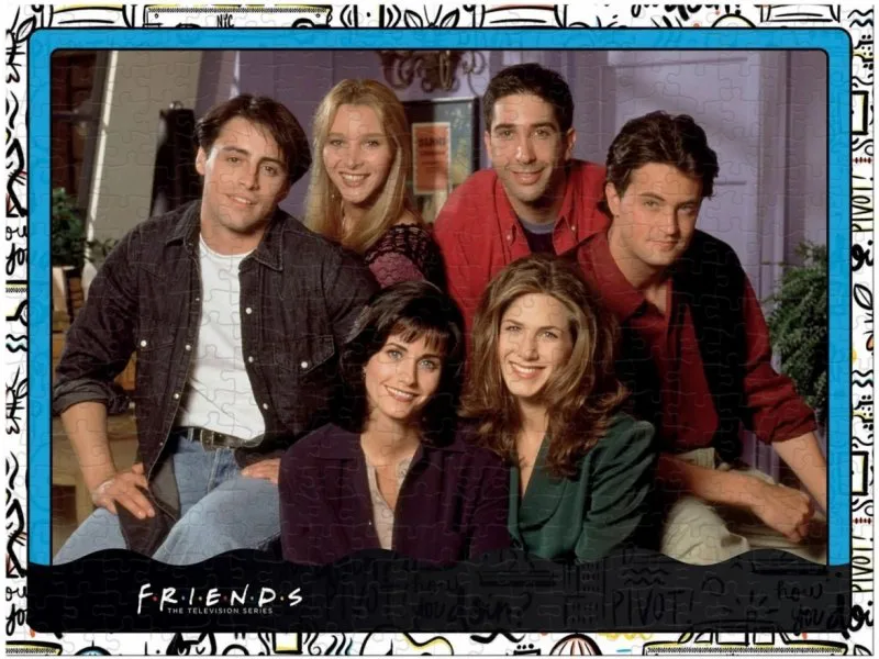 Пъзел, Winning Moves, Приятели, Апартаментът, 1000 части - Image 2