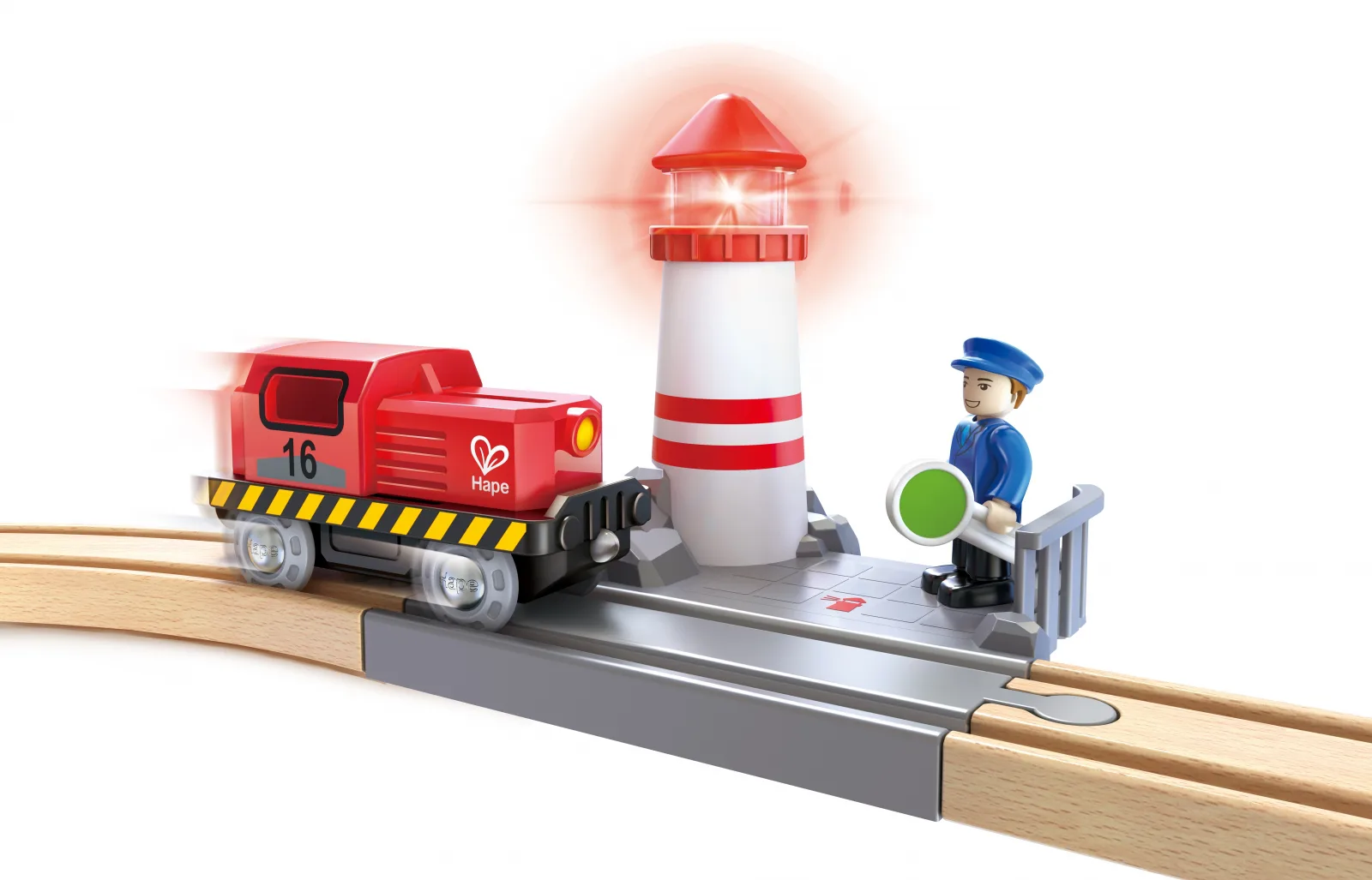 Дървен комплект, Hape, морски и железопътен превоз на товари, 4 части - Image 5