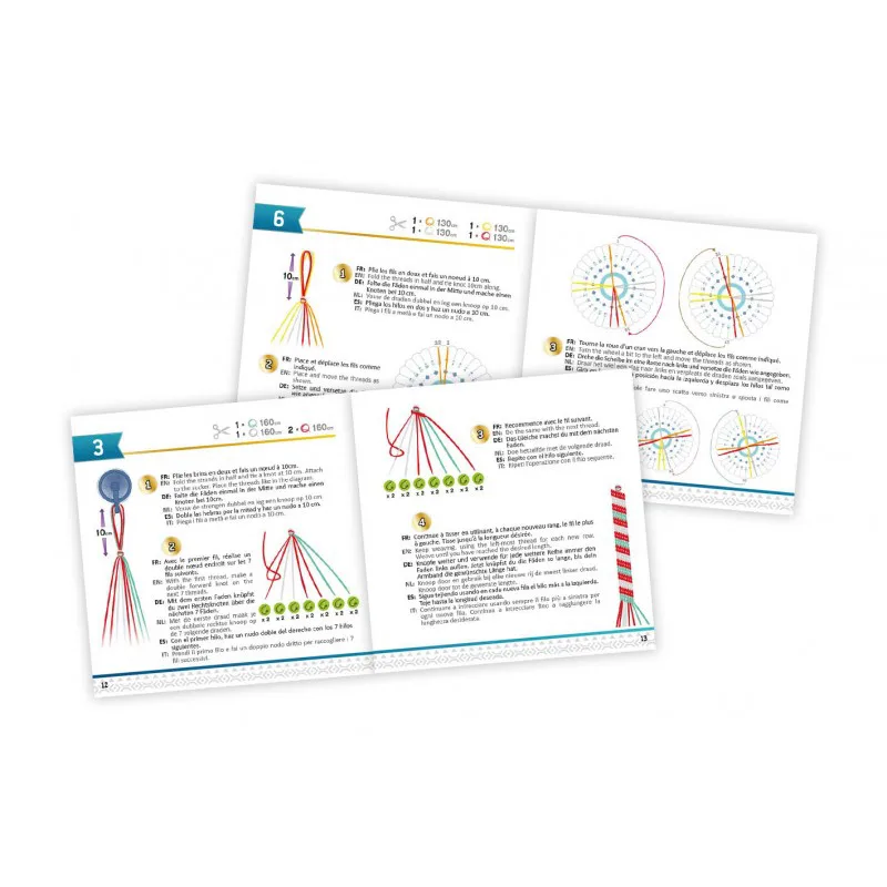Творчески комплект, Buki France, Be Teens, Направи сам гривни за приятели, 10 гривни - Image 3