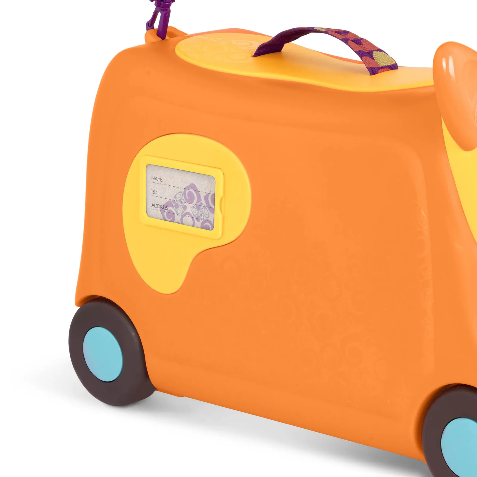 Детски куфар, Battat, Коте, Оранжев - Image 2