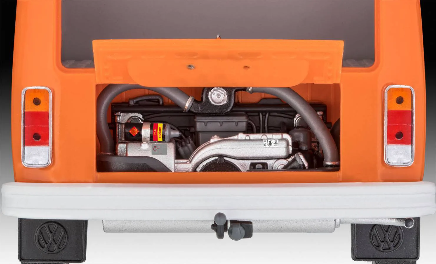 Сглобяем модел, Revell, Микробус VW T2, 109 части - Image 3