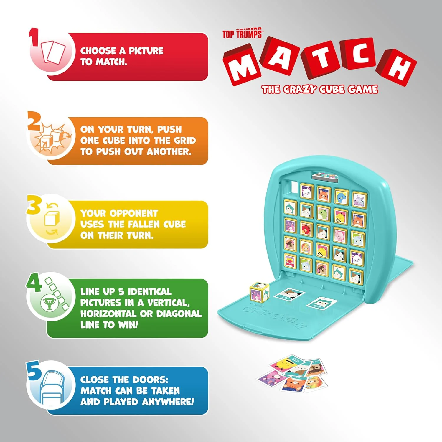 Настолна игра, Winning Moves, Top Trumps, Скуиши - Image 5