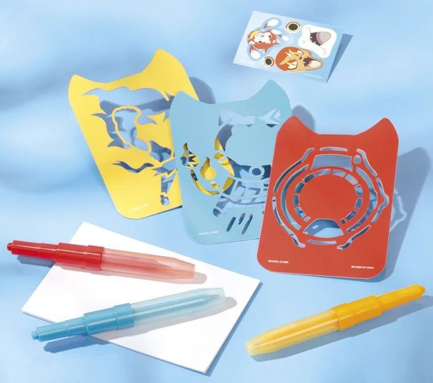 Творчески комплект, Totum, Yo-Kai Watch, Декорирай сам със спрей писалки - Image 2