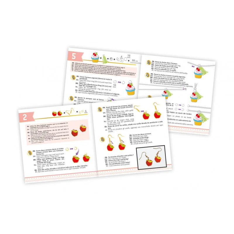 Творчески комплект, Buki France, Be Teens, Направи сам 5 бижута - Image 4