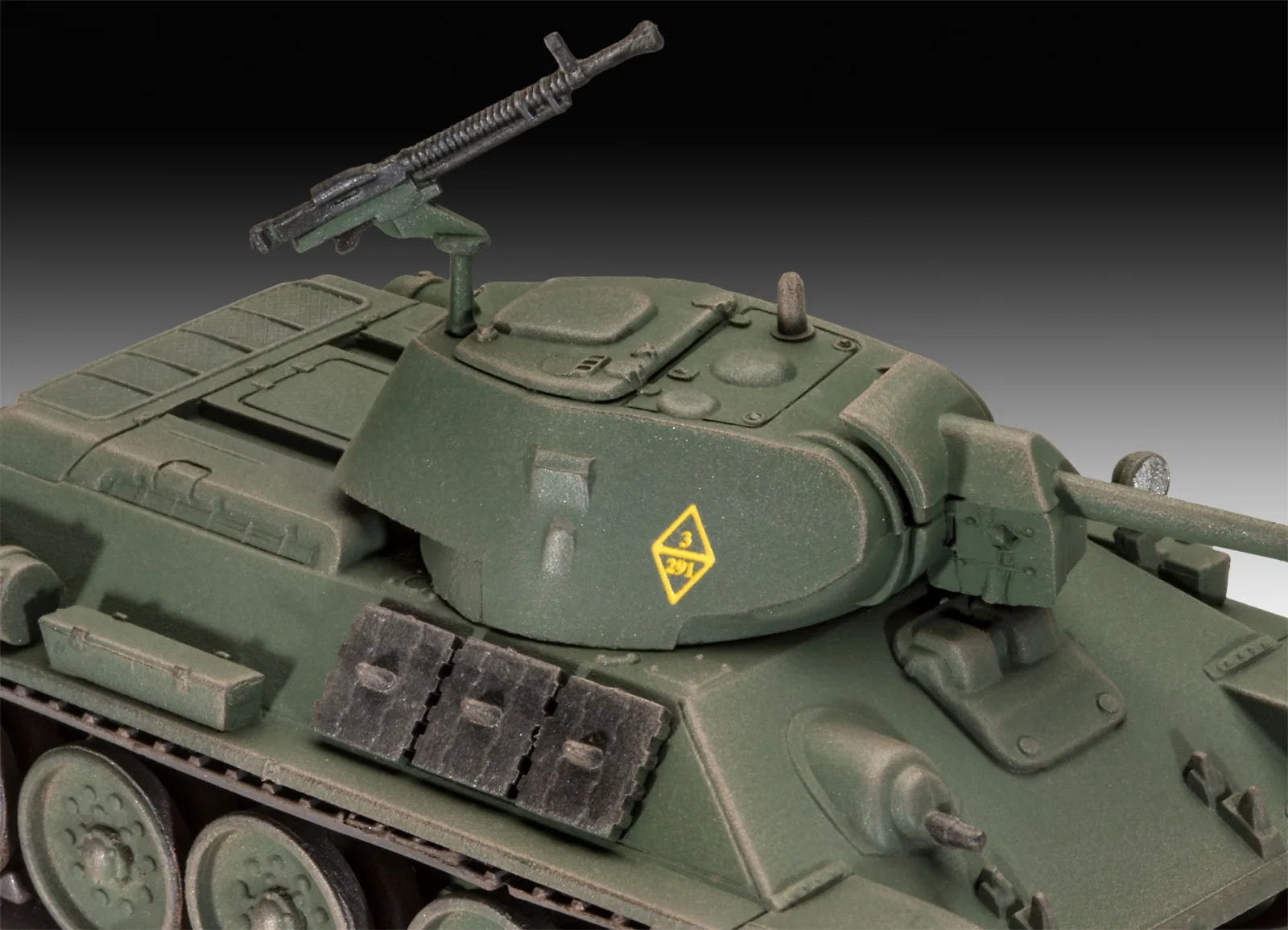 Сглобяем модел, Revell, Съветски танк T-34/76 Модел 1940, 76 части - Image 5