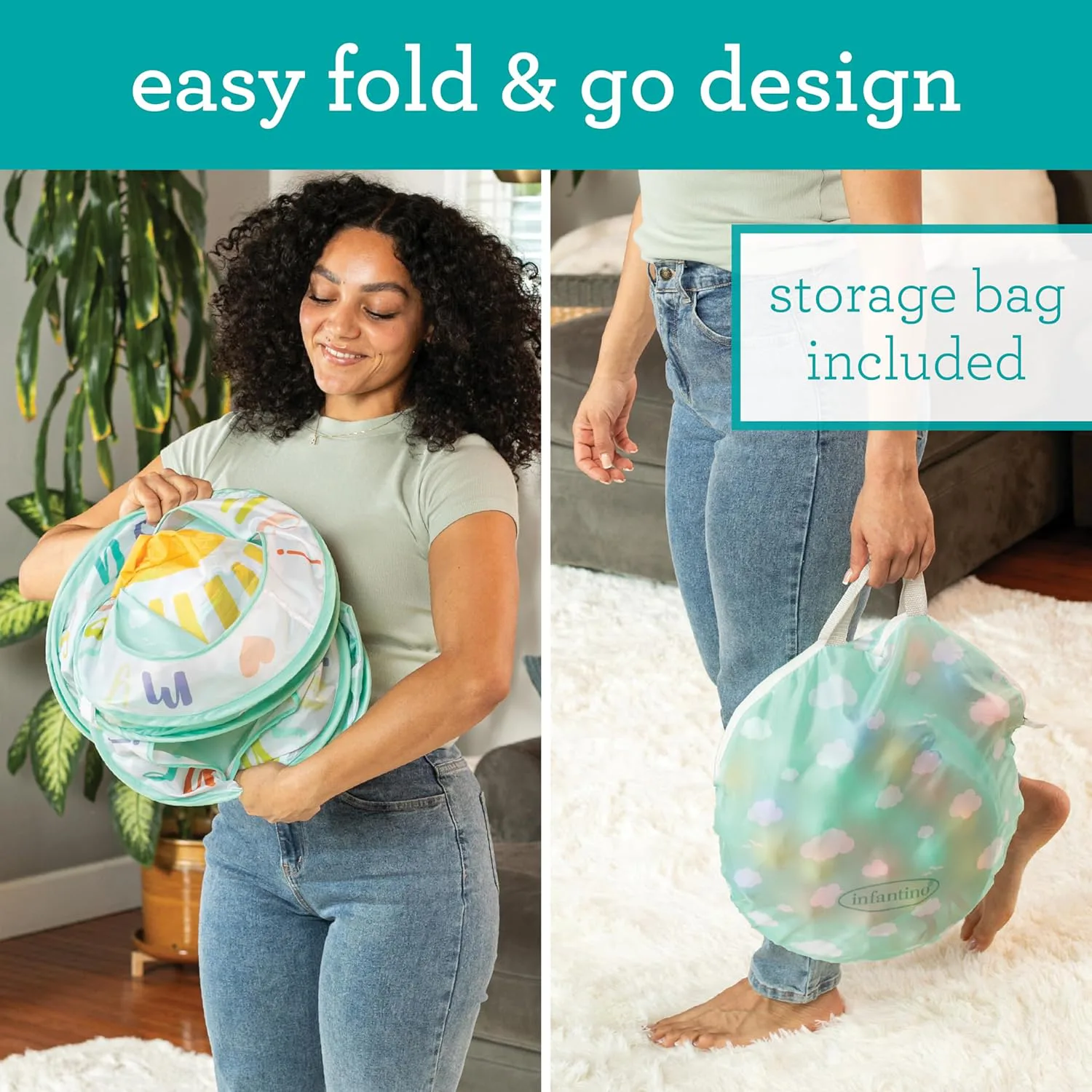 Басейн с топки, Infantino, Слънце, 91 x 91 см - Image 4