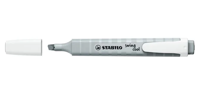 Текст маркер, Stabilo, Swing Cool Pastel, Прашно сиво - Image 2