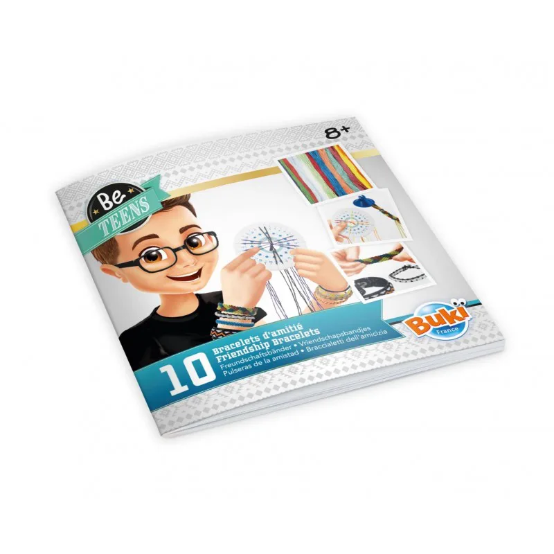 Творчески комплект, Buki France, Be Teens, Направи сам гривни за приятели, 10 гривни - Image 4