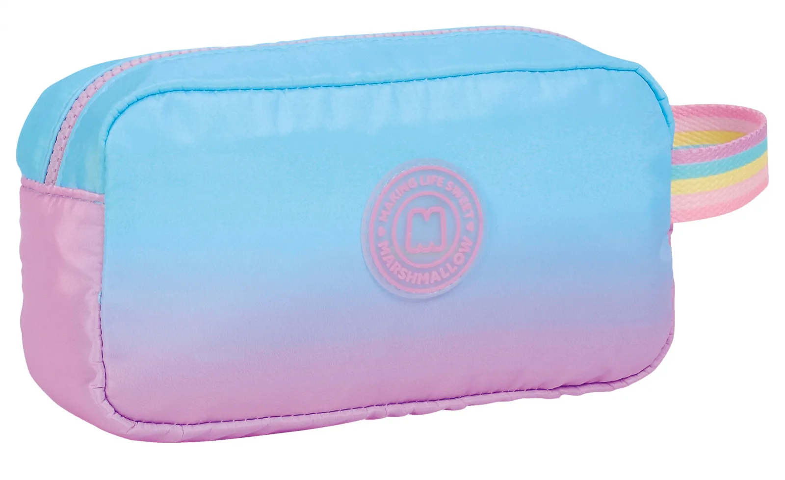 Несесер, Marshmallow, Rainbow, 11 x 21 x 7 см, Син - Image 2