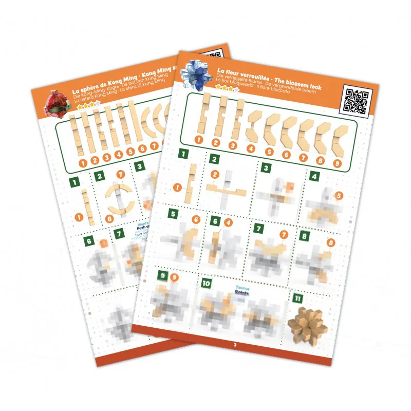 Образователна игра, Buki France, Brain buster за напреднали, 3 броя - Image 3