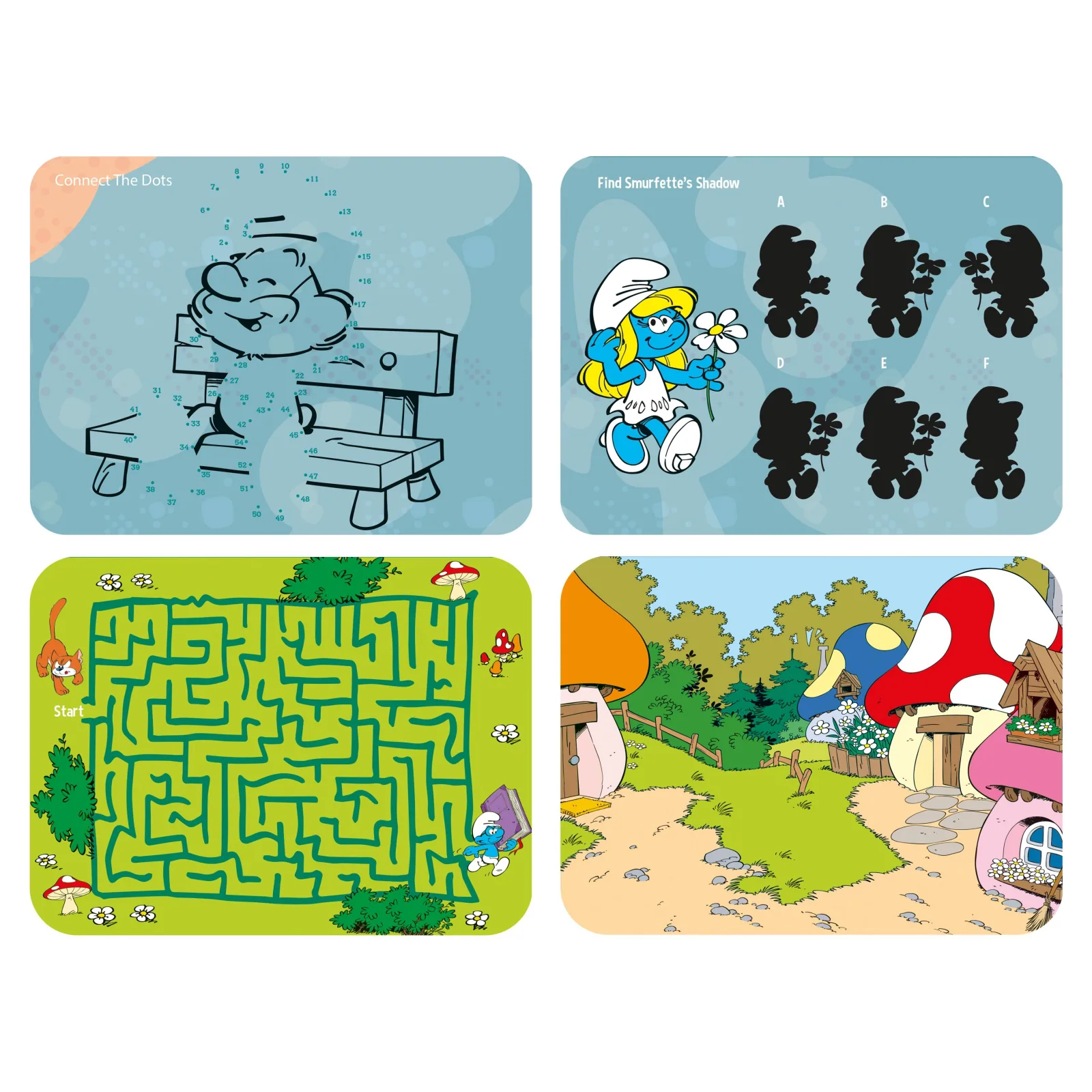 Комплект стикери, Totum, Smurfs - Image 2