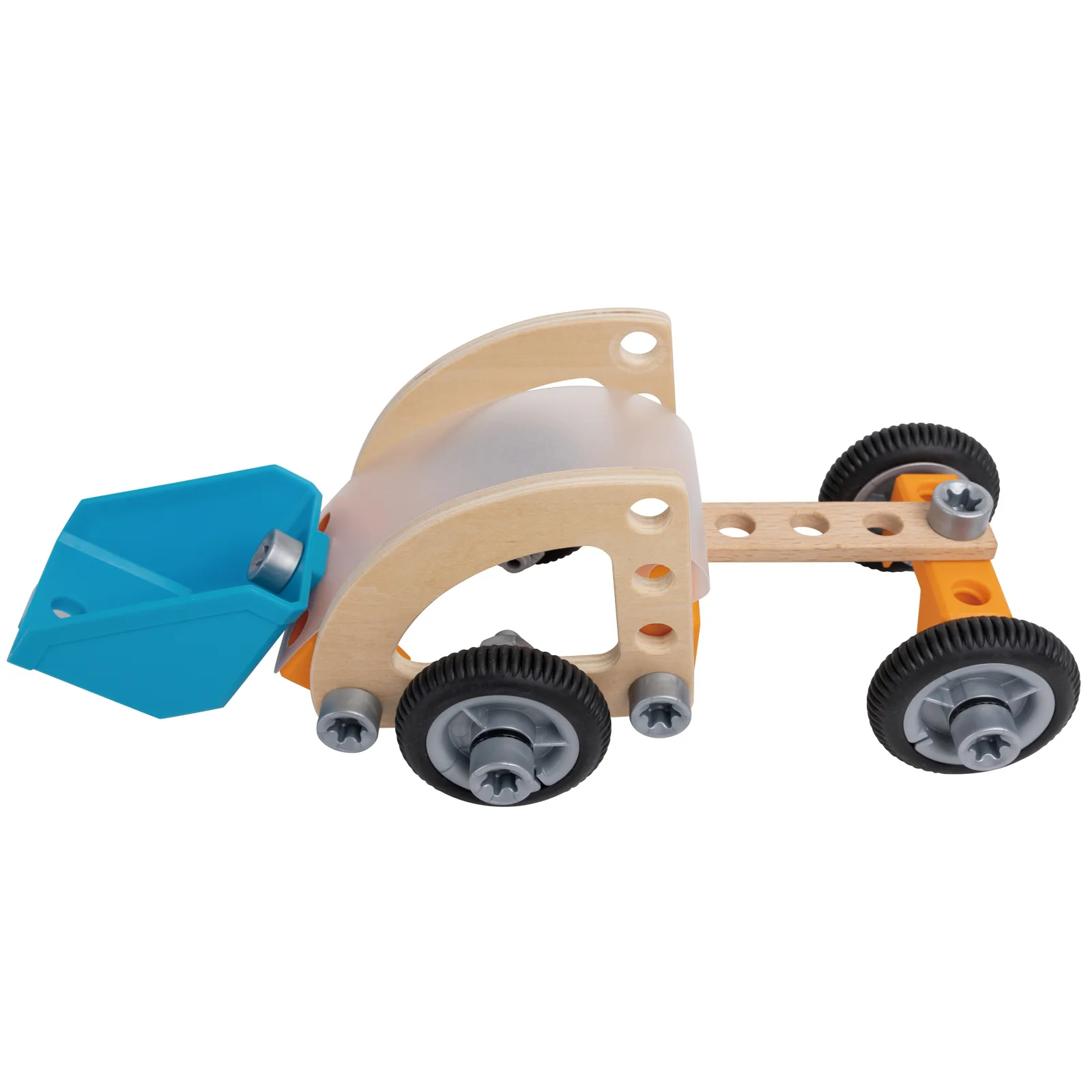 Дървен комплект, Hape, Млад изобретател, Автомобил, 37 части - Image 5