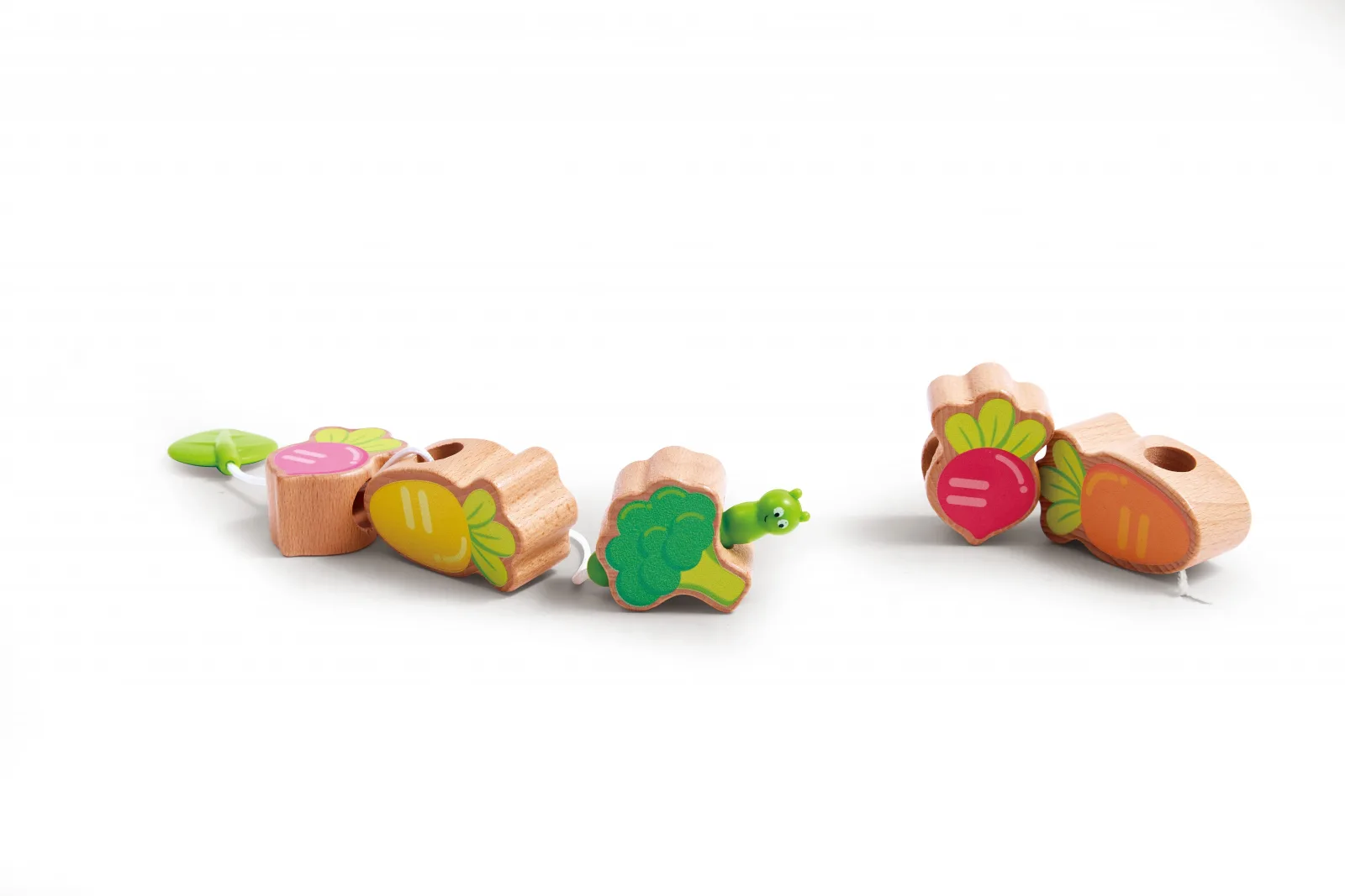 Образователна дървена играчка, Hape, Зайче, Баланс и нанизване - Image 3