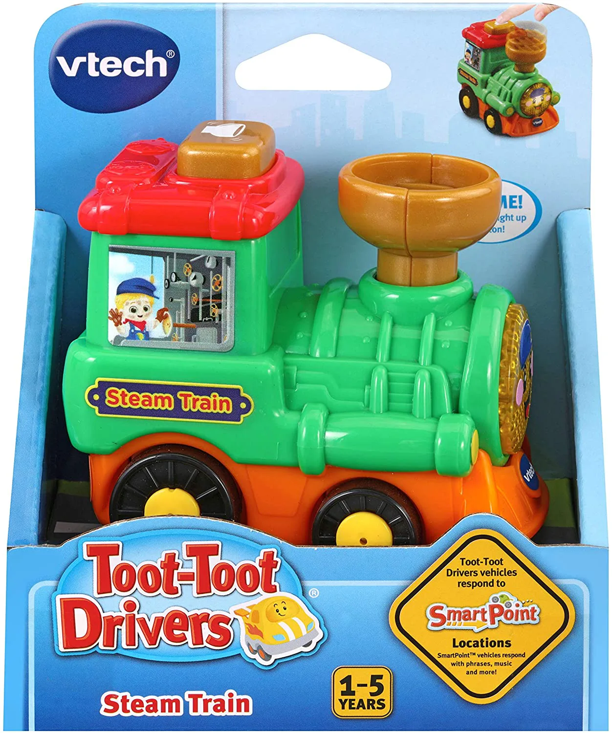 Интерактивна играчка, Vtech, Мини количка, Парен влак - Image 3
