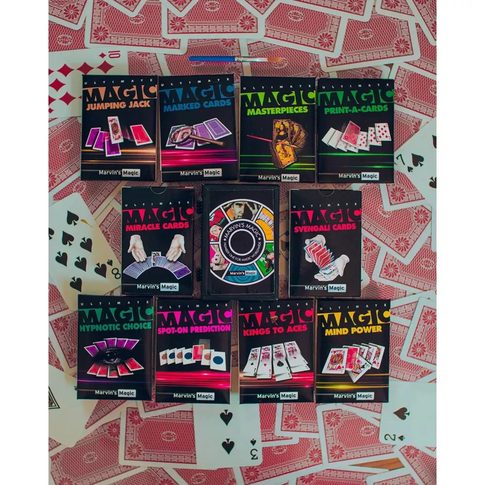 Комплект магически трикове, Marvin’s Magic, Невероятни 250 фокуса с карти - Image 3