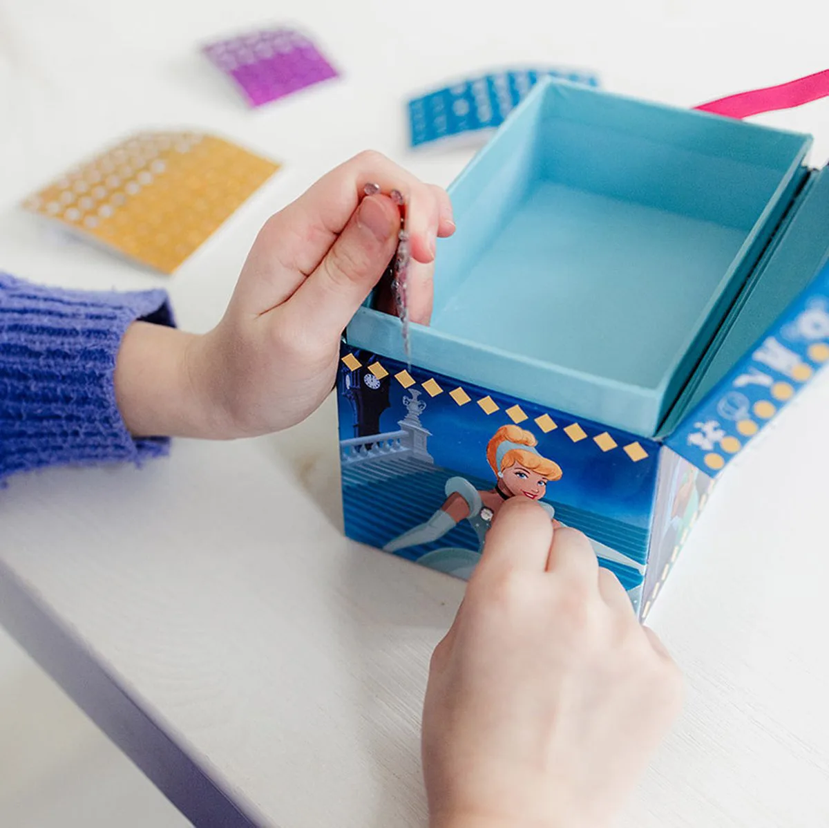 Творчески комплект, Totum, Disney Princess, Декорирай сам кутия за бижута - Image 6