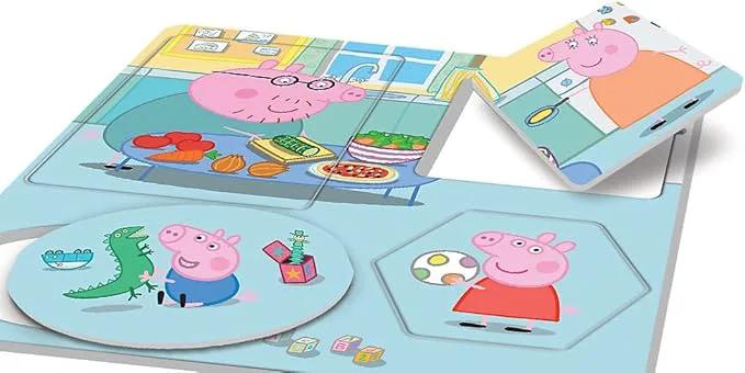 Комплект образователни игри, Lisciani, Peppa Pig - Image 3