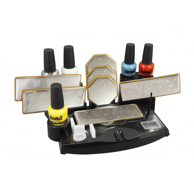 Образователен комплект, Buki France, Професионално студио за щамповане на нокти, 14 части - Image 2