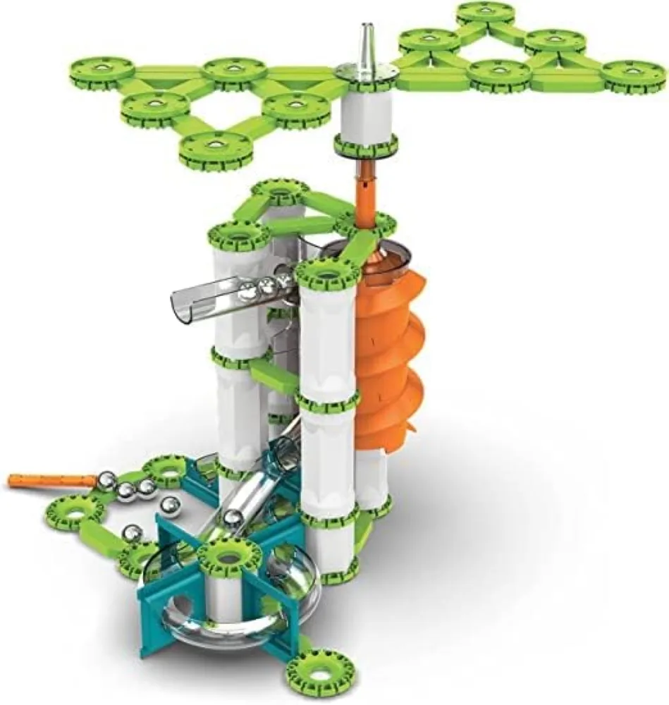 Магнитен конструктор, Geomag, Mechanics, Вертикален двигател, 183 части - Image 4