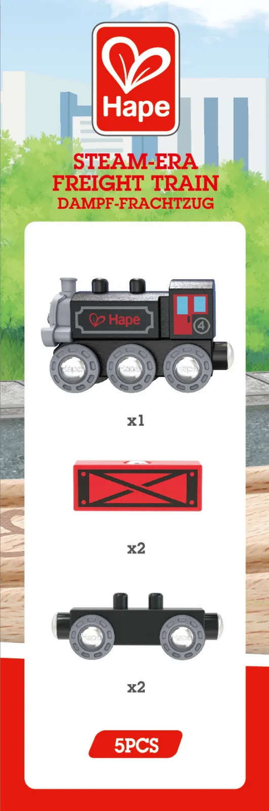 Товарен влак с парен локомотив - Image 8