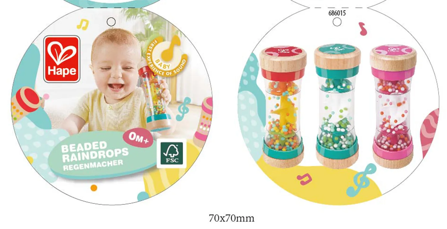 Мъниста дъждовни капки, Hape, Асортимент - Image 3