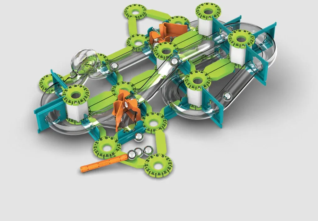 Магнитен конструктор, Geomag, Mechanics, Лупинги и завои, 130 части - Image 4