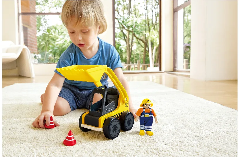 Детски дървен бобкат, Hape - Image 3