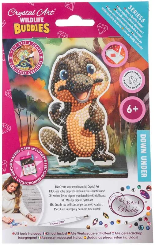 Комплект за диамантена бродерия, Craft Buddy, Crystal Art Buddies, Птицечовка, 7 части - Image 3