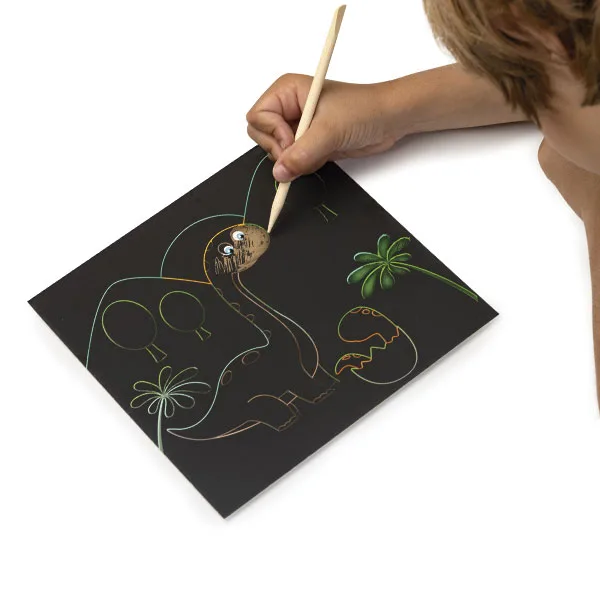 Творчески комплект, Eurekakids, Скречбук динозаври - Image 3