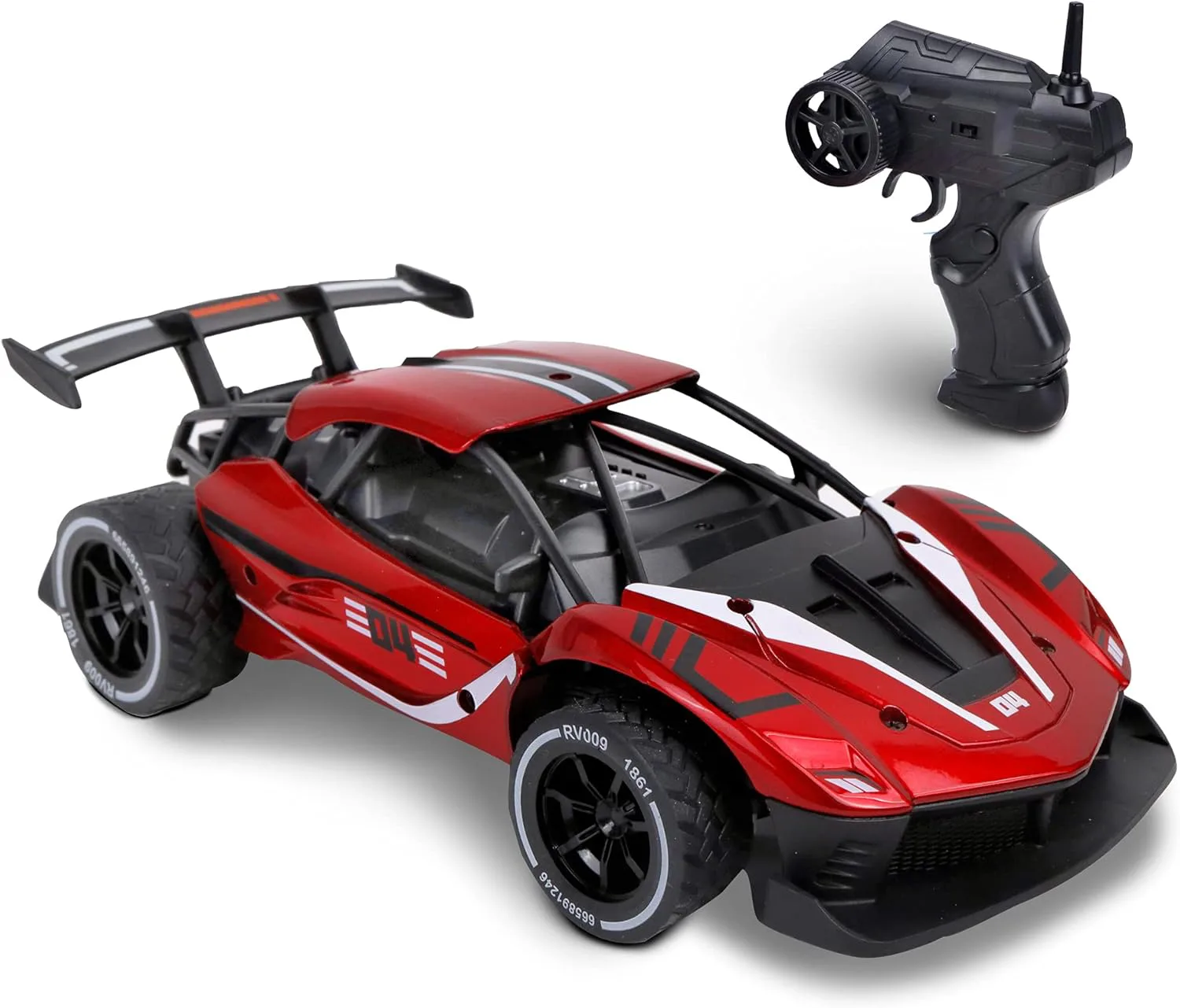 Състезателен автомобил с радиоуправление, MGM, Metal Racer, Метален, 1:16 - Image 2