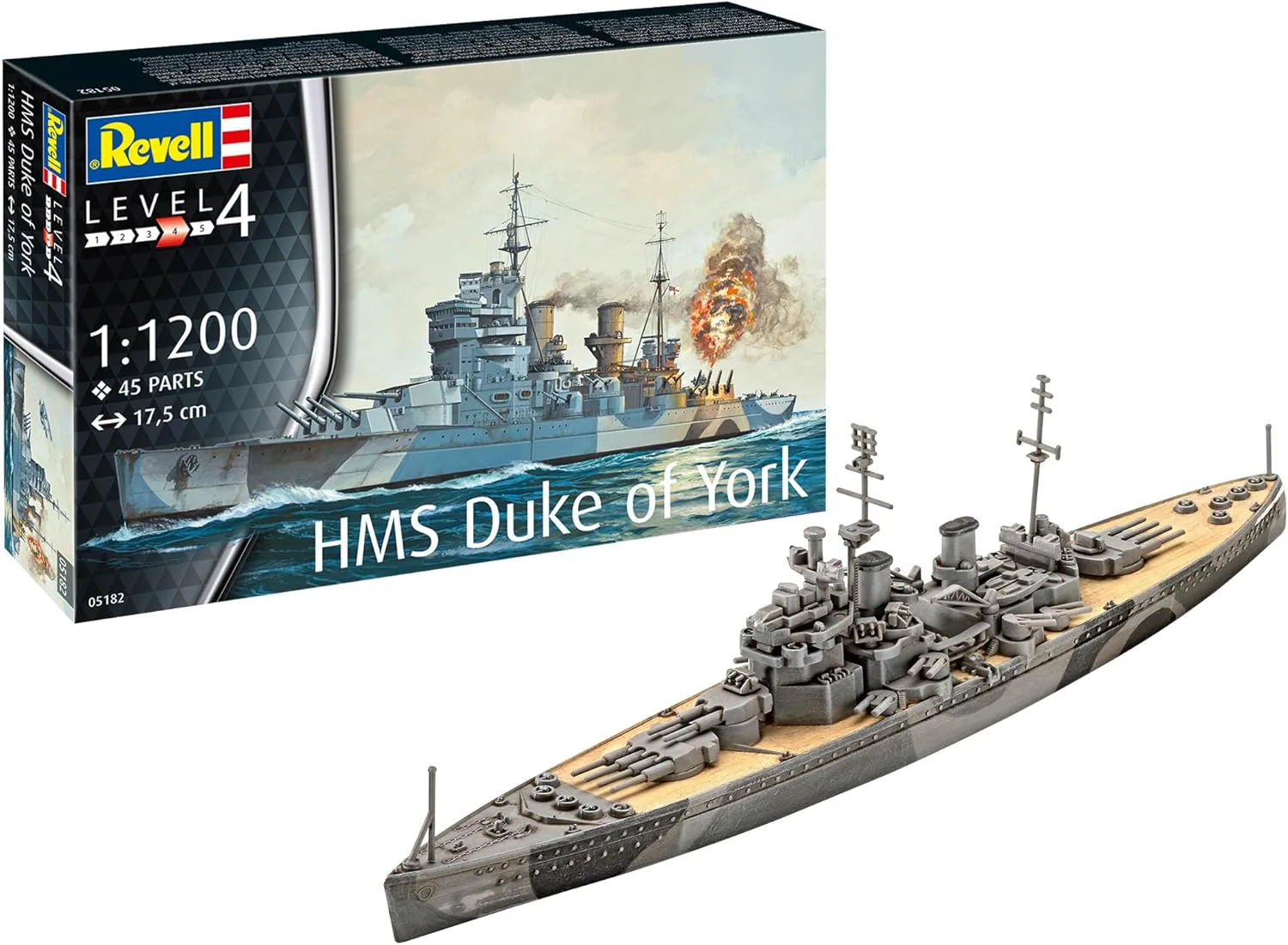 Сглобяем модел, Revell, Боен кораб HMS Duke of York - Image 4