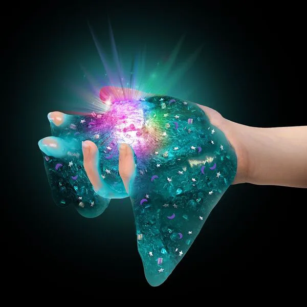 Творчески комплект, Canal Toys, Светещ космически слайм в кофичка, Многоцветен - Image 3