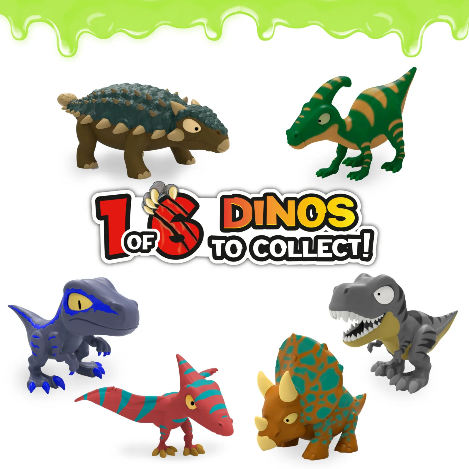 Магически слайм, Craze, Динозаври, фигурка изненада - Image 2