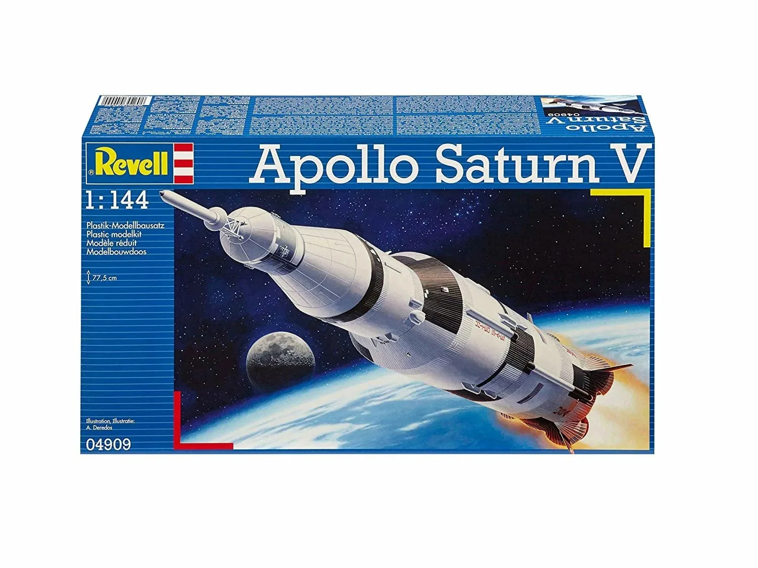 Сглобяем модел, Revell, Apollo Saturn V, 82 части - Image 2