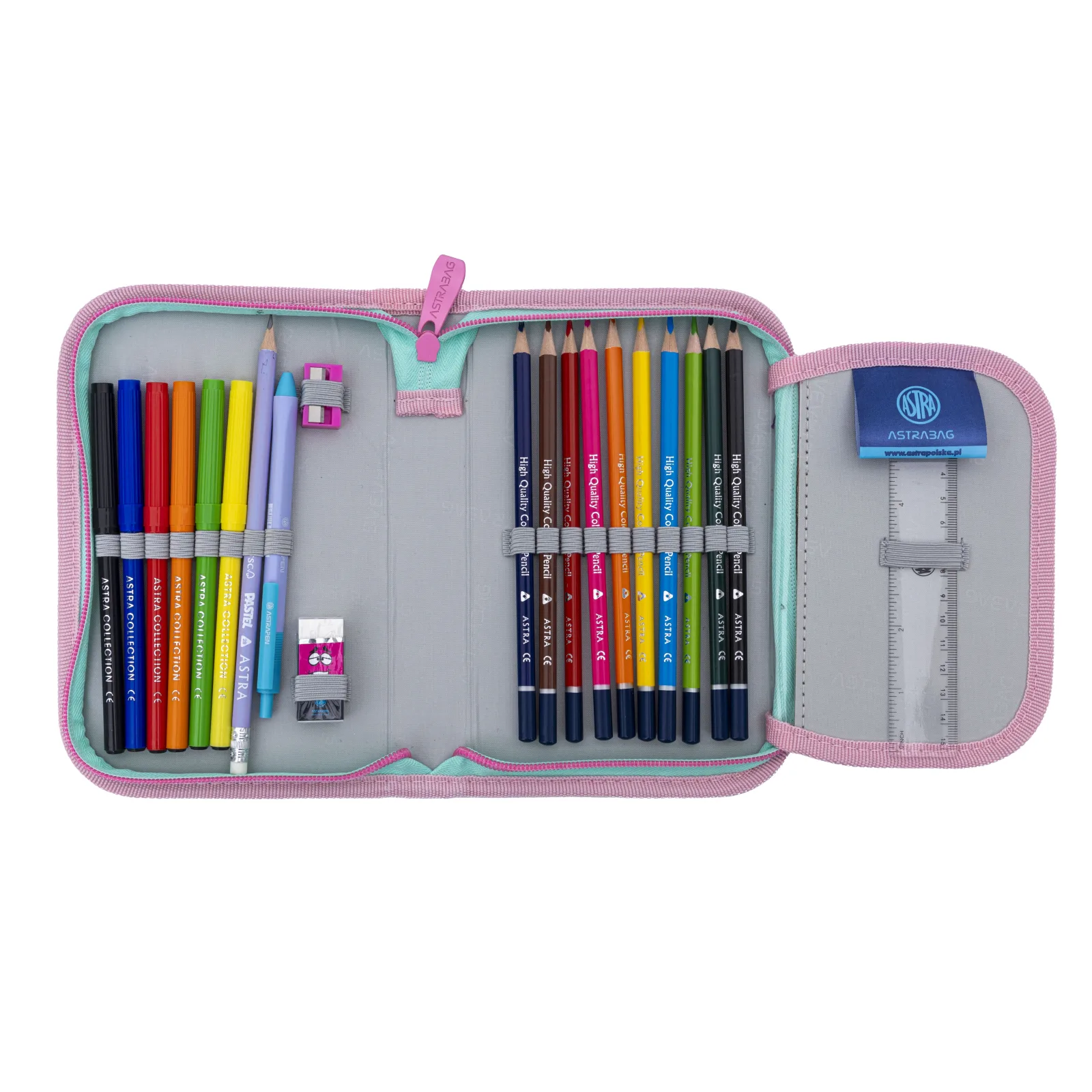 Единичен несесер с аксесоари, Astra, Панди, AC11, 20 х 14 х 3.5 см - Image 4