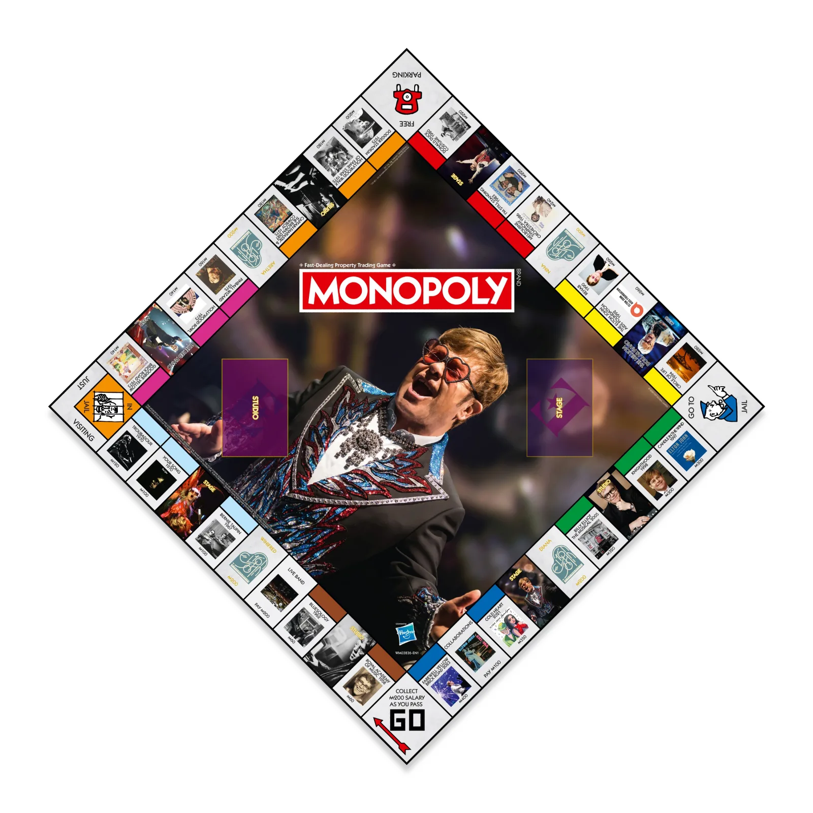 Настолна игра, Winning Moves, Monopoly, Елтън Джон - Image 3