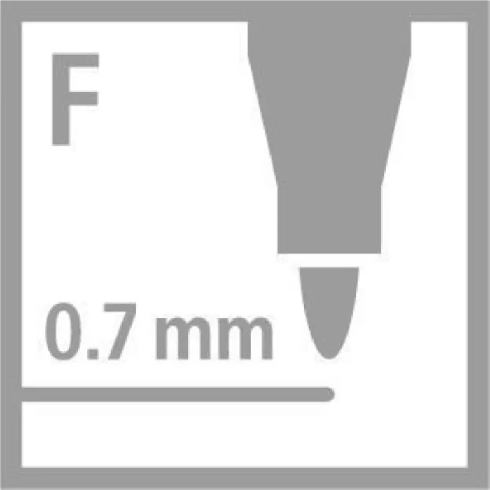 Комплект флумастери, Stabilo, Trio AZ, 24 цвята - Image 6