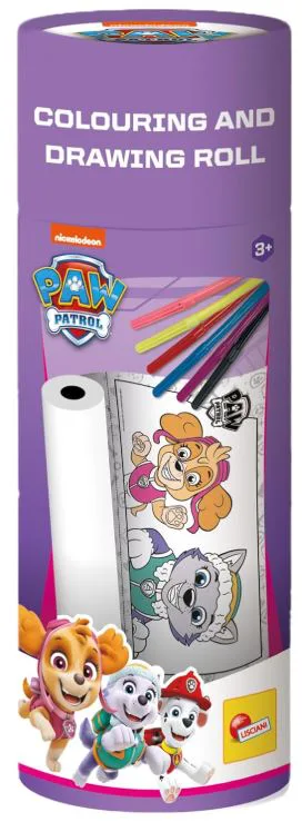 Творчески комплект, Lisciani, Paw Patrol, Ролка за оцветяване и рисуване - Image 2