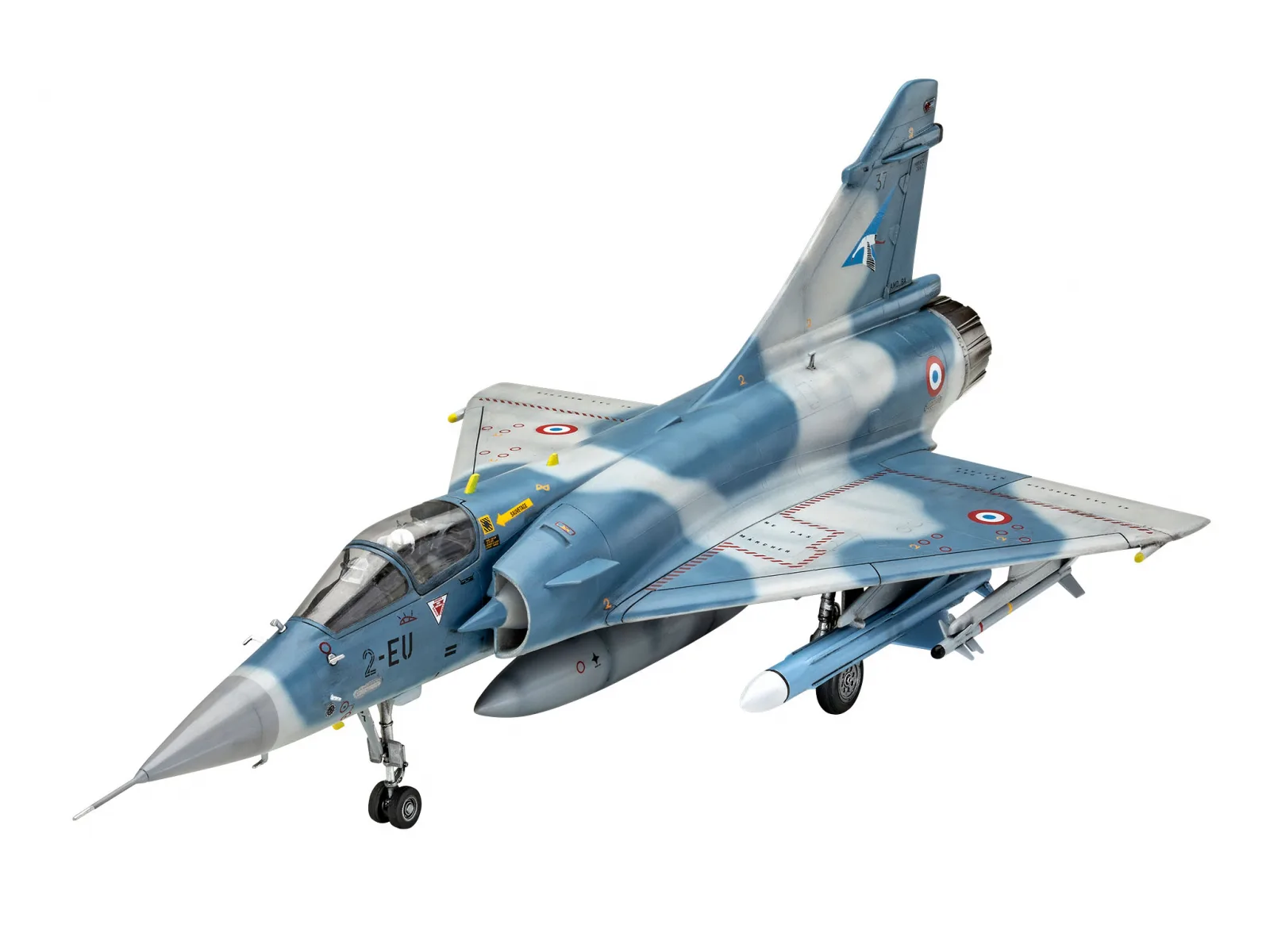 Сглобяем модел, Revell, Dassault Mirage 2000C, 62 части - Image 3