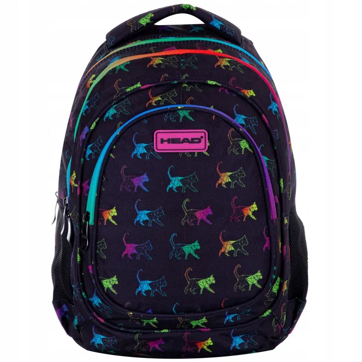 Ученическа раница, Head, Rainbow Kitty, 39 х 28 х 15 см - Image 2